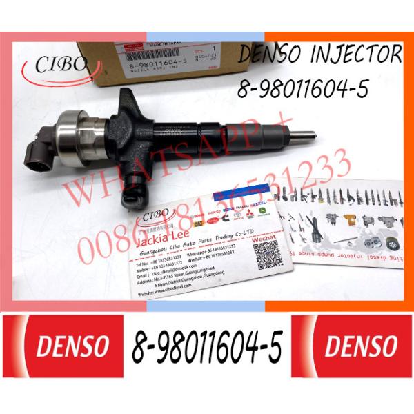 Новый высококачественный инжектор коллектора системы впрыска топлива гарантии 4JJ1 Dmax 3.0L 095000-6980 8-98011604-5 8-98011604-1 для Isuzu