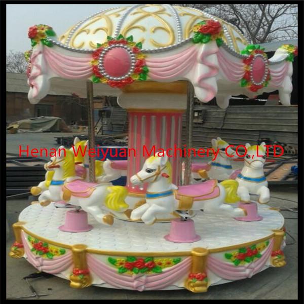 6 seats Easy Funfair Kids Carousel Horse for Sale