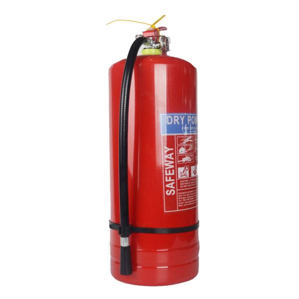 Portable 9kg Abc Ring Dry Powder Fire Extinguisher Cylinder St 12 Steel
