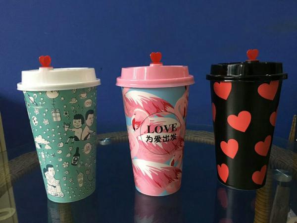 The USA Fashionable First Rate High Quality food grade microwave safe iml plastic coffee cup travel Bpa free