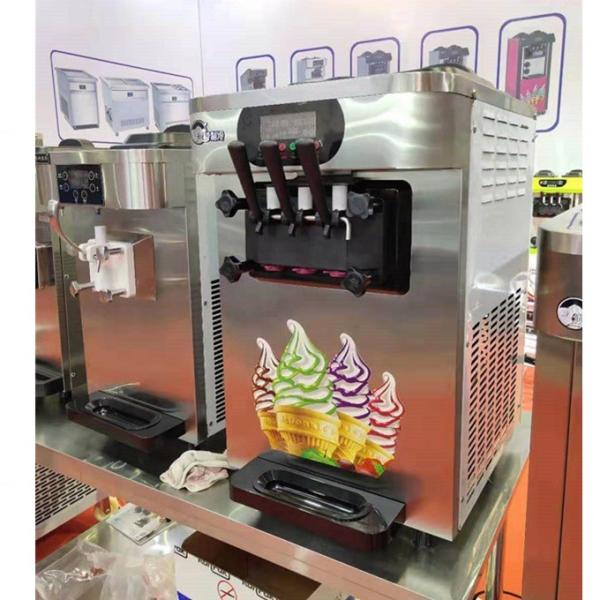 Trade Assurance Digital Indicator Carpigiani Ice Cream Machine with 3 Flavors and 1 Mix