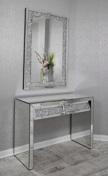 24 Inch Rectangle Hanging Full Length Mirror Bathroom With MDF Backboard