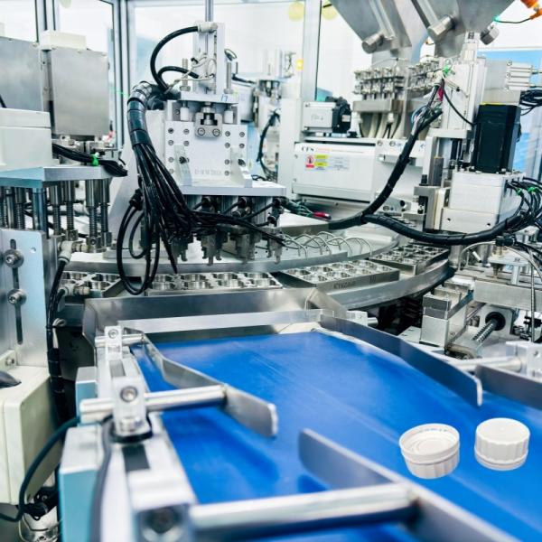 Professional of Customized Cap Filling Assembly Machine For  Silica Gel Desiccant Cap
