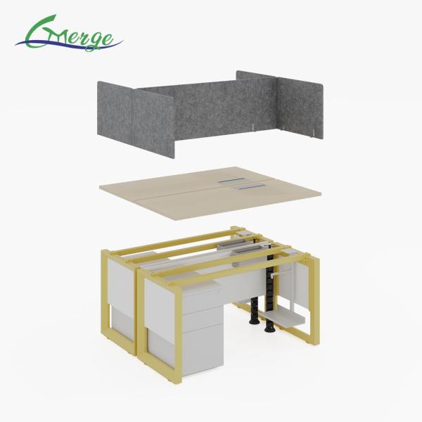Office Furniture and Options for Assembly Required Open Space Office Workstation in High Demand