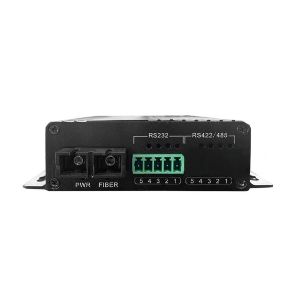 Industrial DIN-Rail RS485 RS422 RS485 Serial Data To Fiber Converter Fiber Optic Modem
