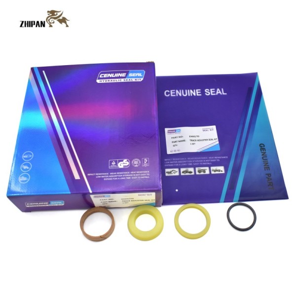 EX60/70 Track Adjuster Seal Kit Hydraulic Tension Cylinder Repair Kit For Hitachi Excavator