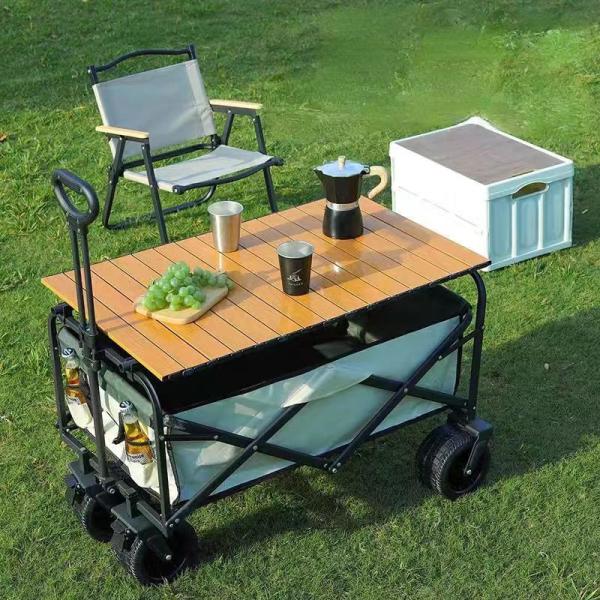 Iron Collapsible Foldable Garden Trolley High Strength For Transport Tools