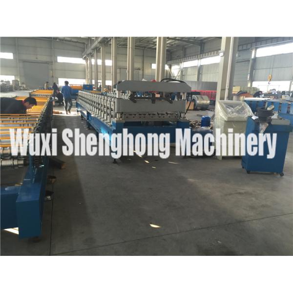 Galvanized Aluminum Roof Tile Production Line Siemens PLC Computer Control