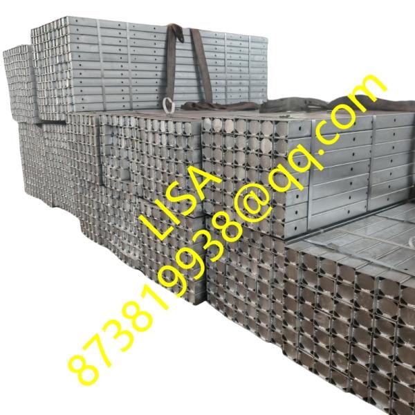 Hongxin 10FT 3048mm 3mm Q235 Hot Dip Galvanizado Tubo Rectangular de Acero