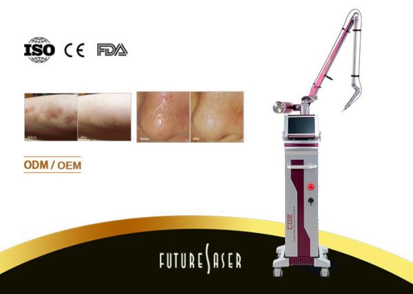 Touch Screen Co2 Fractional Laser Machine For Acne Scar Removal With Imported Laser Device