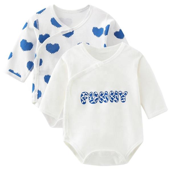 Baby Romper High Quality 100% Cotton Long Sleeve Onesie Baby Bodysuit with factory price