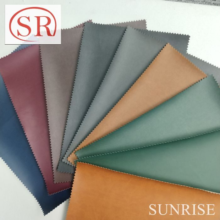 Natural Leather Outlook Semi PU Leather for Car Upholstery Furniture Bags Chair