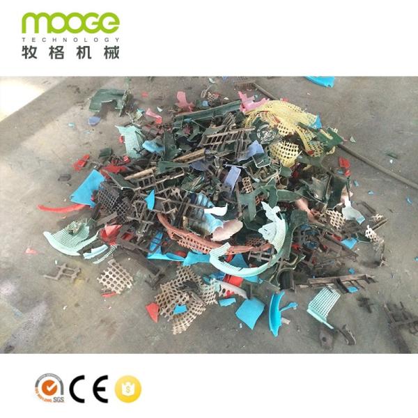 High Efficiency Heavy Duty Shredding Machine Double Shaft Shredder For Large Plastic Waste Tires Thick Barrels And Crates
