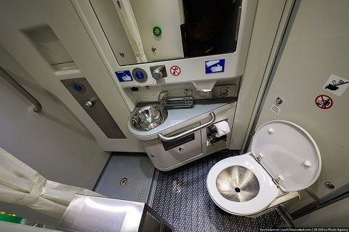 Расход воды воздушного давления 0.45L шара туалета 0.6Mpa нержавеющей стали вакуума полный