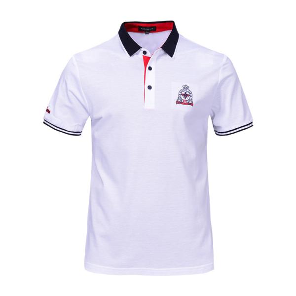 high quality polo t shirt custom logo polo shirt supplier China