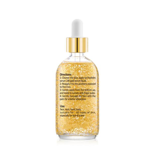 Anti - Aging 24k Gold Anti Wrinkle Serum Remove Red Blood Make Skin Softer