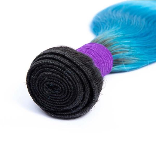 #T1B/Blue Body Wave Remy Human Hair Bundles Sew In Weave Bundles Brazilian Bundle Deals