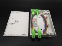 4 la boîte de fibre optique d'arrêt des ports FTTH Pré-a terminé la boîte d'épissurage de fusion de noyaux de CTO 12