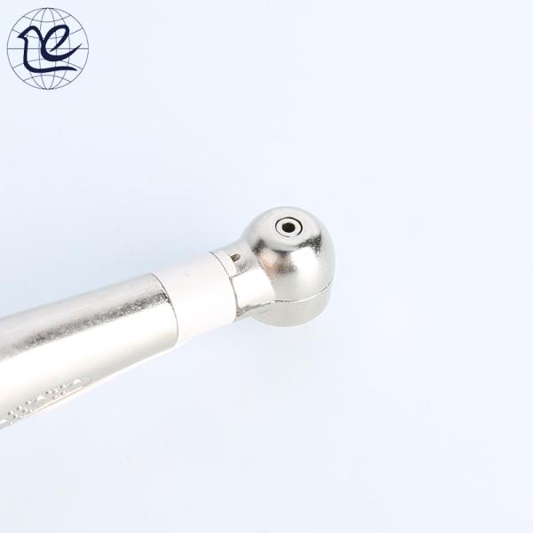 4 Holes Metal Air Turbine Handpiece 45 Degree Push CE Approved , 68dB