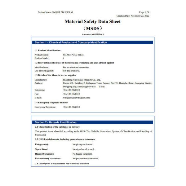 Shandong West Glass Products Co., Ltd.