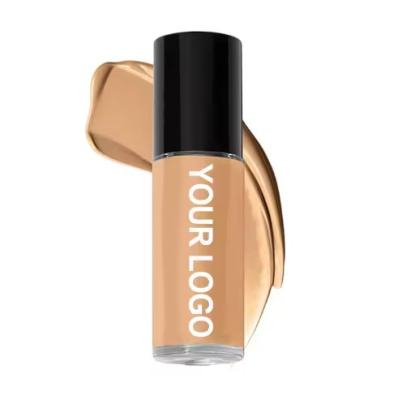 Maquillage de haute qualité durable Matte Fondation imperméable à l'eau Liquide Couverture complète Juste teintes de peau Nom de la beauté