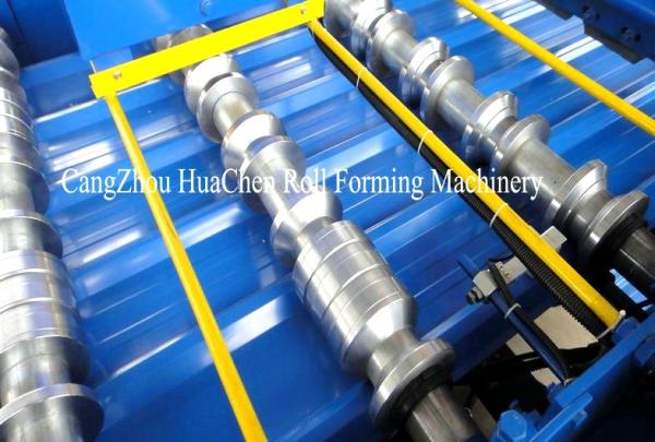 Standard 686mm IBR Roofing Sheet Roll Forming Machine With PLC Control System