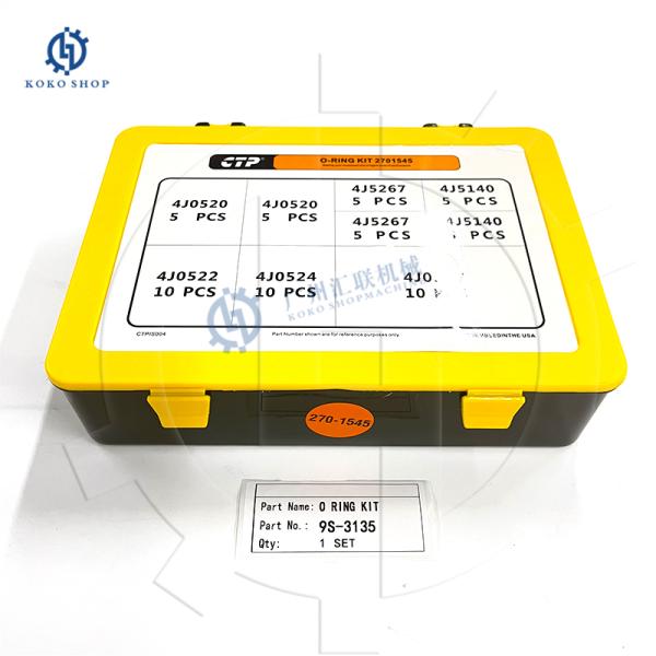 9S3135 9S-3135 O Ring Box 2701545 4J0524 4J0527 4J0522 4J5267 4J5140 O-Ring Kit For CATEEEEEE Excavator Spare Parts