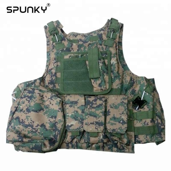 Military Grade Paintball Tactical Vest For Outside Training Hunting Gaming