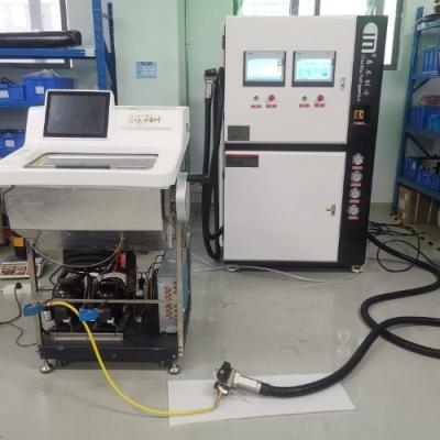 R134a R404A Machine de charge au freon à double système de charge