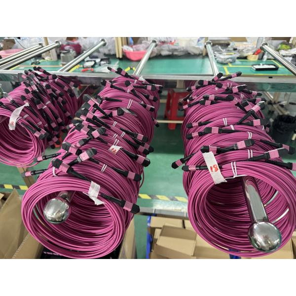 MPO- 8 гибкий провод кабеля LC 3 MTP MPO с оптически приемопередатчики QSFP + SR4