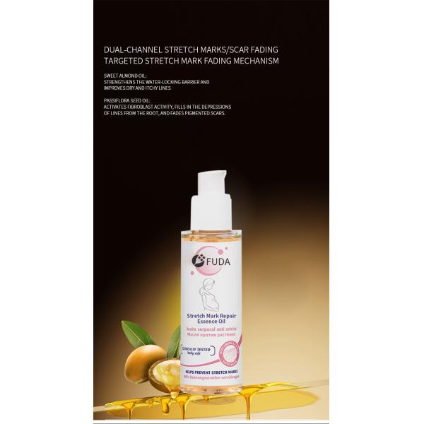 Aceite de masaje de almendras para estrías, esencia reparadora para el embarazo y el parto