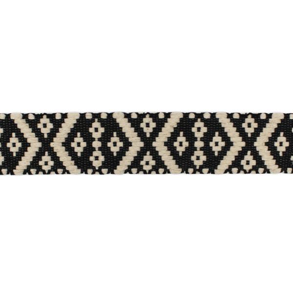 Лента сплетенная жаккардом 40mm
