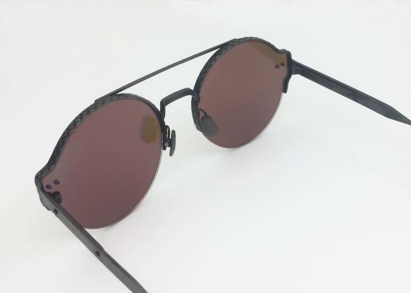Big round metro style metal sunglasses Men Women hot selling UV 400