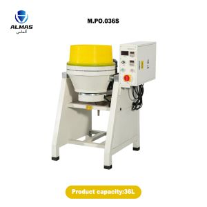 High-Capacity 36L Metal Polishing Tumbler with 2.2KW Power and 550 RPM for Jewelry Production