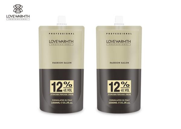 Stable Material Hair Oxidant Cream , No Irritation Developed Peroxide Lotion