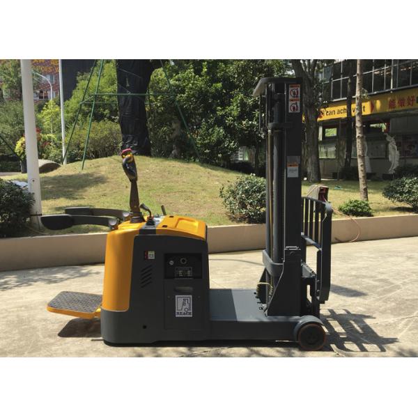 Durable Counterbalance Pallet Stacker , Walkie Stacker Forklift Compact Structure