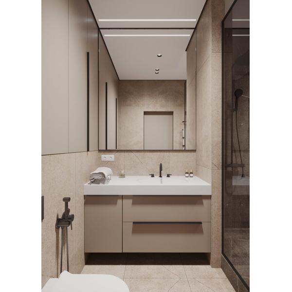 Waterproof Floating Bathroom Vanities Washbasin Cabinets