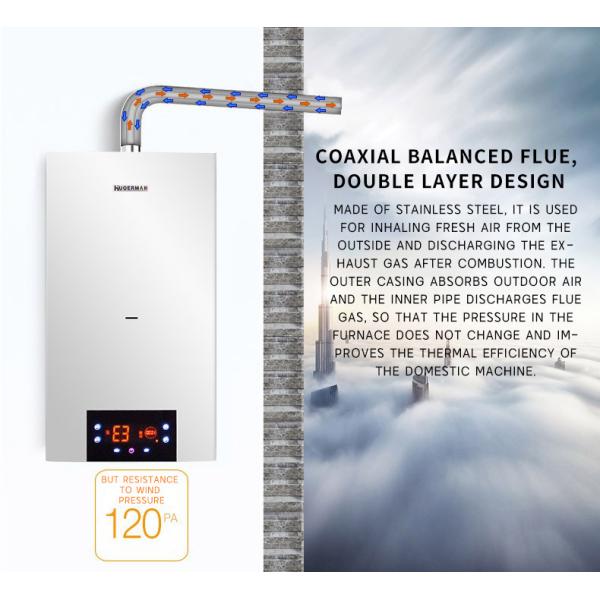 Installation-Friendly Wall Hung Combination Boiler for Living Room Heating and Hot Water