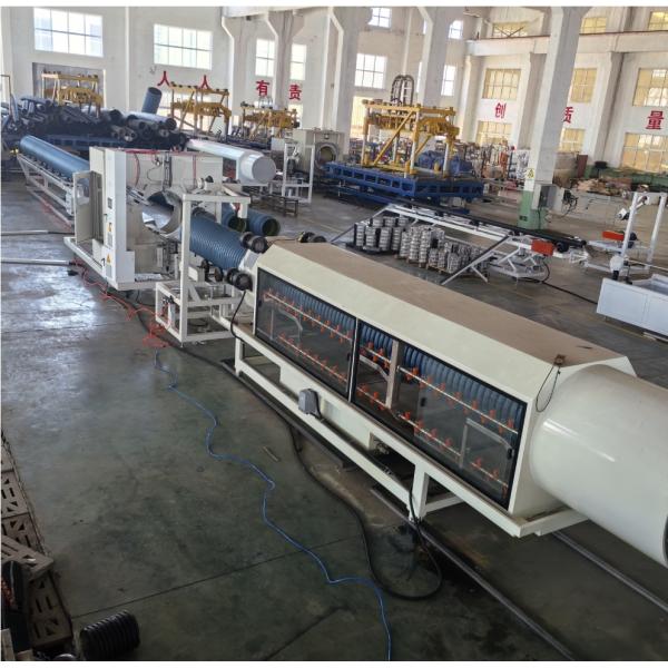 Siemens Electric Components Corrugation Pipe Machine For Max Pipe Diameter 1600mm