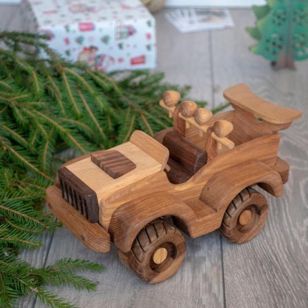 Montessori Wooden Toy Cars And Trucks