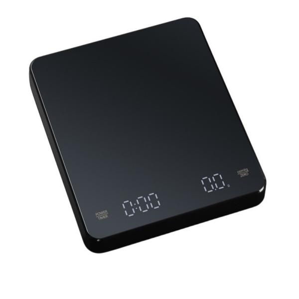 Escala electrónica de cocina con pantalla digital con batería para pesar alimentos con precisión y rastrear el tiempo