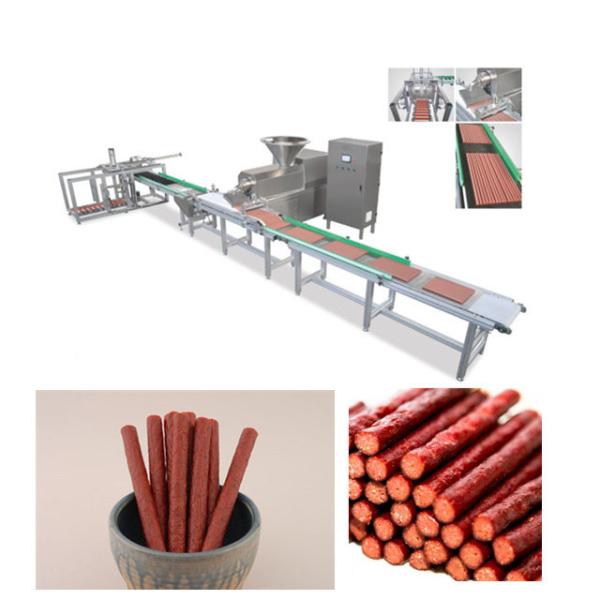 Ligne de production alimentaire d'animal familier machine dentaire de bande de viande de chien avec Tray System automatique