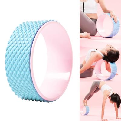 Back Training Yoga Roller Wheel Stretching Massage Fitness Equipment for Waist Shaping
