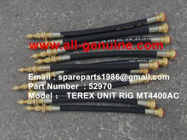 52970 MT4400AC UNIT RIG TEREX MT4400AC MT3600 MINING NHL DUMP TRUCK TR35 TR50 TR60 TR100 3305B 3305F 3303 3307 TR45 TR70