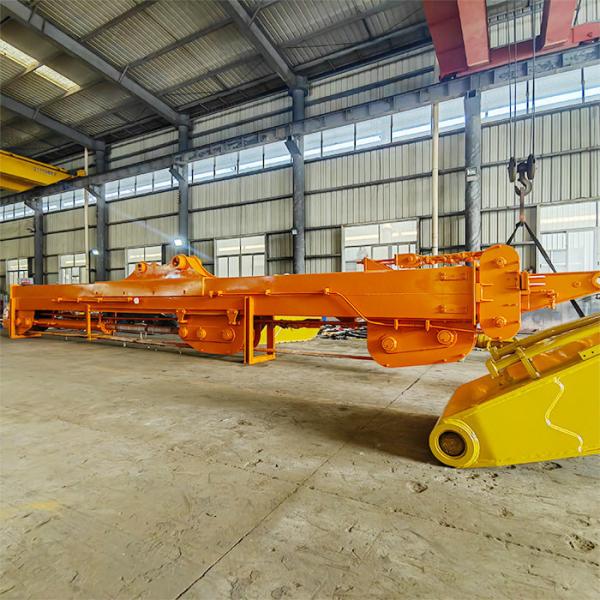 Telescopic Boom Wheel Excavator BS900E Material Lighter And Stronger