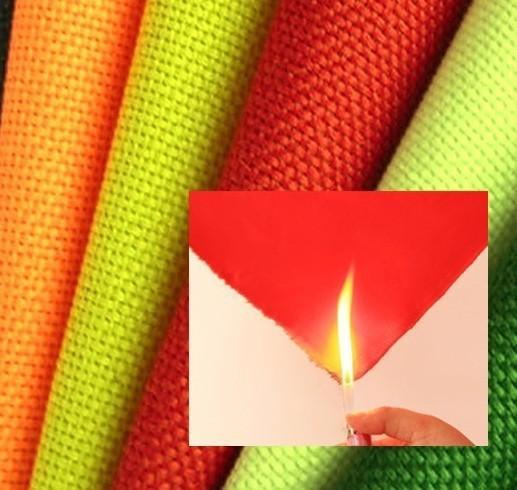 300D Polyester oxford fabric with PU coated, flame resistant fabric