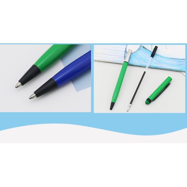 Colorful Metal Ballpoint Pen Touch Screen Twist Stylus Ball Pen For Office Business