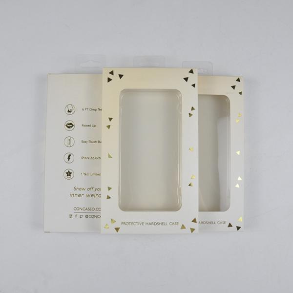 Wholesale accept custom made plus size mobile phone case packaging boxes foil box packaging