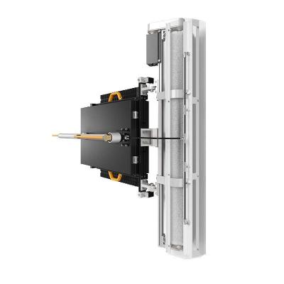 1200*1000*350mm Remote Track Robot for Solar Panel Cleaning Water or Dry Washing Dual