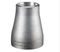 China Supply Butt Welding Concentric Reducer Nickel Alloy Steel Pipe Fittings B564 N06600 4'' X 6'' SCH40